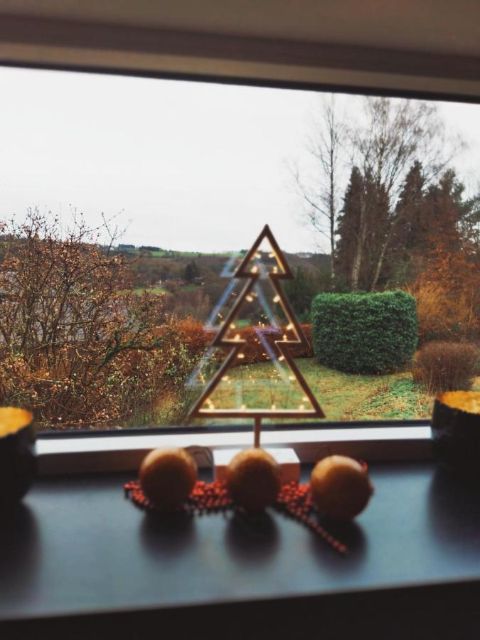 Le Clos Des 3 - Vacances Avec Vue En Ardennes A 5 Kilometres De La Roche - Maison De 90 M2 Avec Chambres - Avec Magnifique Jardin Rendeux Zewnętrze zdjęcie